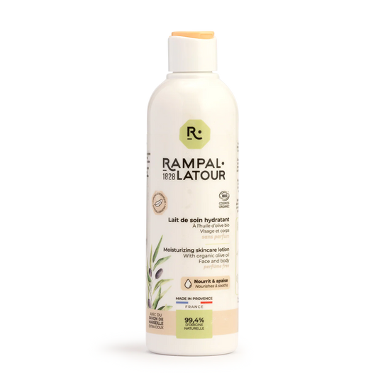 Lait de soin hydratant confort certifié bio 250ml RAMPAL LATOUR
